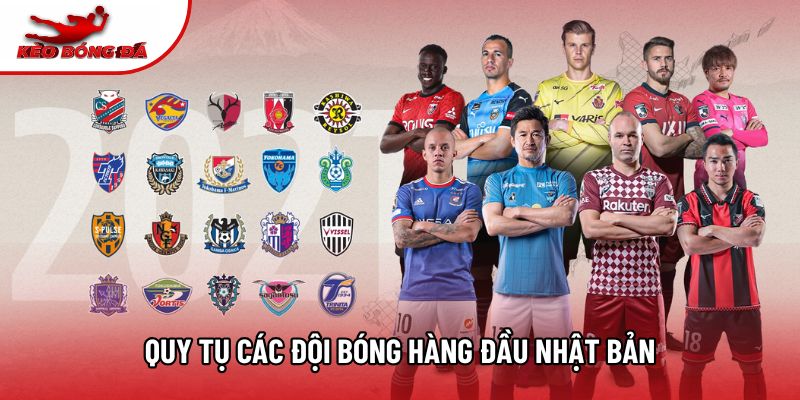 Quy tụ các đội bóng hàng đầu Nhật Bản Quy tụ các đội bóng hàng đầu Nhật Bản